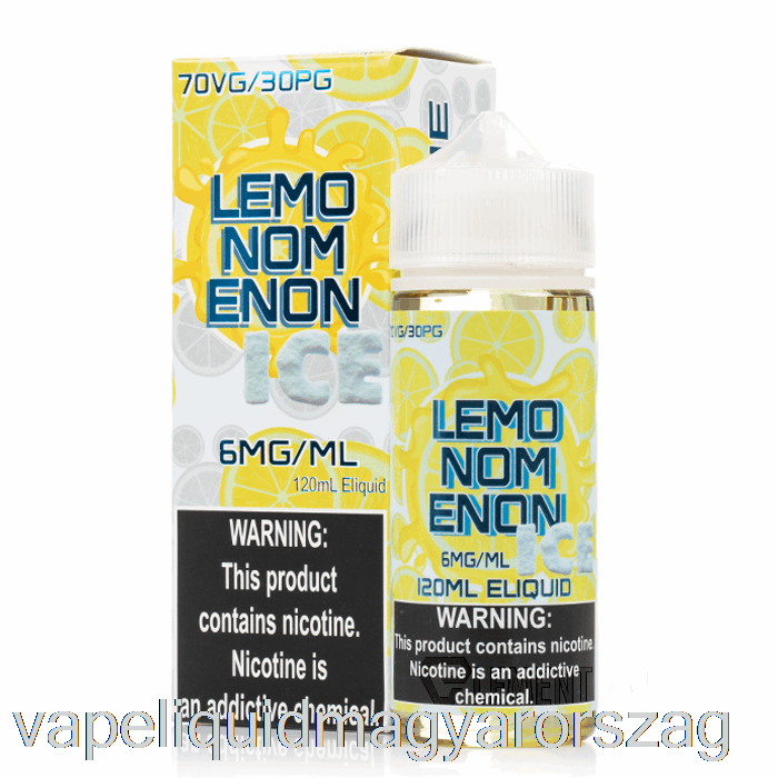 Ice Lemonomenon - Nomenon E-liquids - 120ml 0mg Vape E Cigi